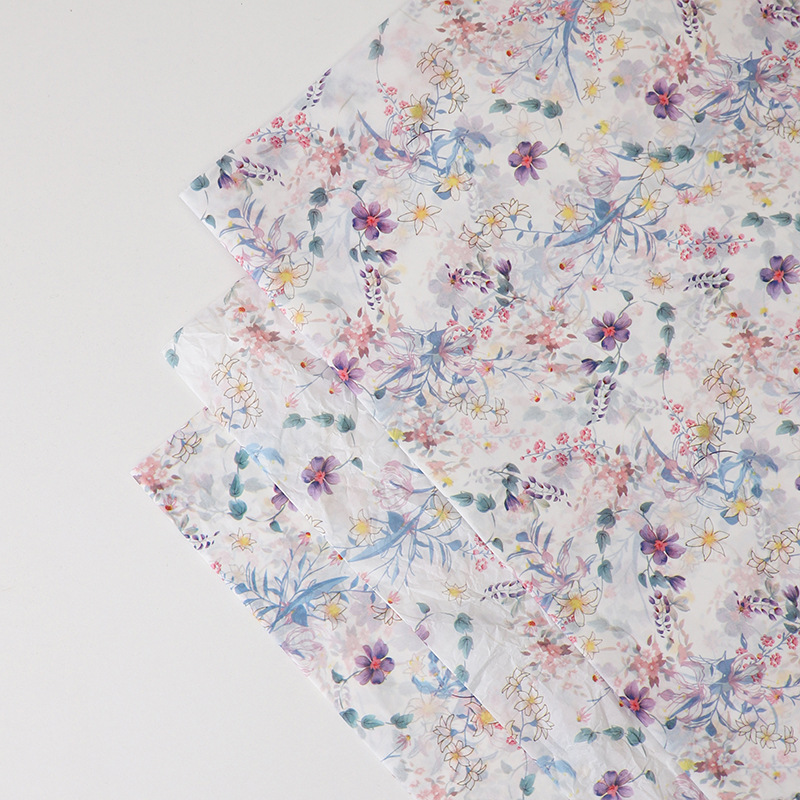 Siete colores, rojo, flor de colza, forro de papel de Sydney, pliegues, papel de embalaje de ramo de fondo de bricolaje, papel de embalaje de regalo