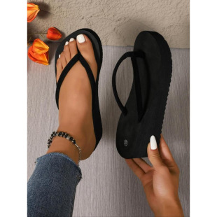 J 82413 Thick Sole Wedge Flip Flops ����¸�������Ь�羳