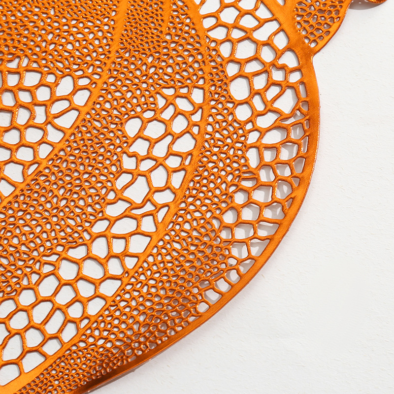 Decoración transfronteriza de Halloween restaurante PVC calabaza estampado europeo tema de vacaciones estampado impermeable aislamiento térmico estampado