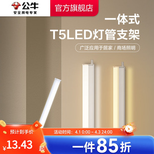 ✅ Led Lamp T5 Integrated Bracket Lamp T8 Household Ultra-Bright Lighting Energy-Saving Lamp Fluorescent Lamp Strip Lamp