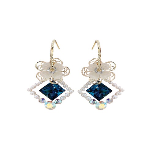 Direct Selling Fashion Cat Eye Diamond Earrings for Women, Korean Spring and Summer Slimming New Arrival Lightweight Luxury High-End Earrings