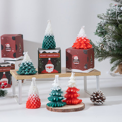 Insクリスマスツリー香薫ろうそく卸売り家庭用クリエイティブキャンドルお土産クリスマスプレゼントクロスボーダー