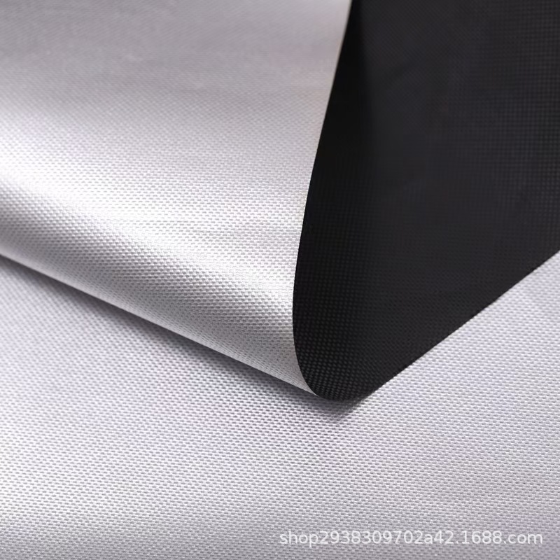 210D tela de Oxford recubierta de plata tela impermeable tela de protección contra la luz ropa de automóviles tela de carpa de protección contra los rayos ultravioleta