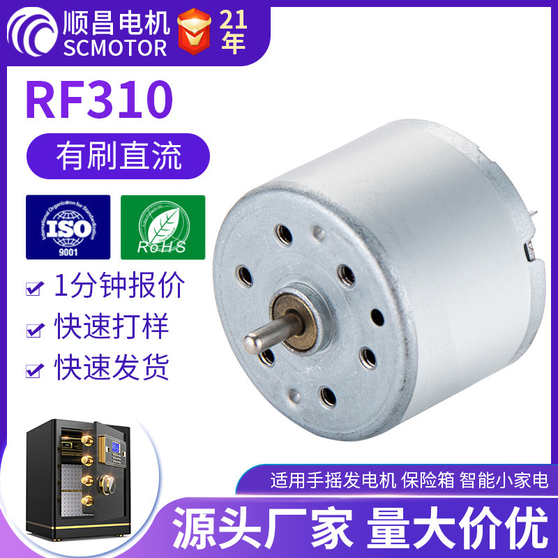 Rf310 Safe Gear Reduction Motor High Torque Silent Smart Small Appliance Small Motor Small Motor