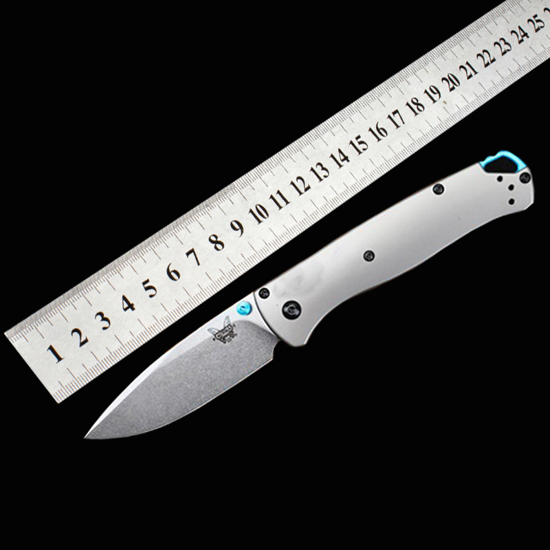 厂家直销蝴蝶535钛合金手柄高质量露营野外便携手把肉生存EDC折叠