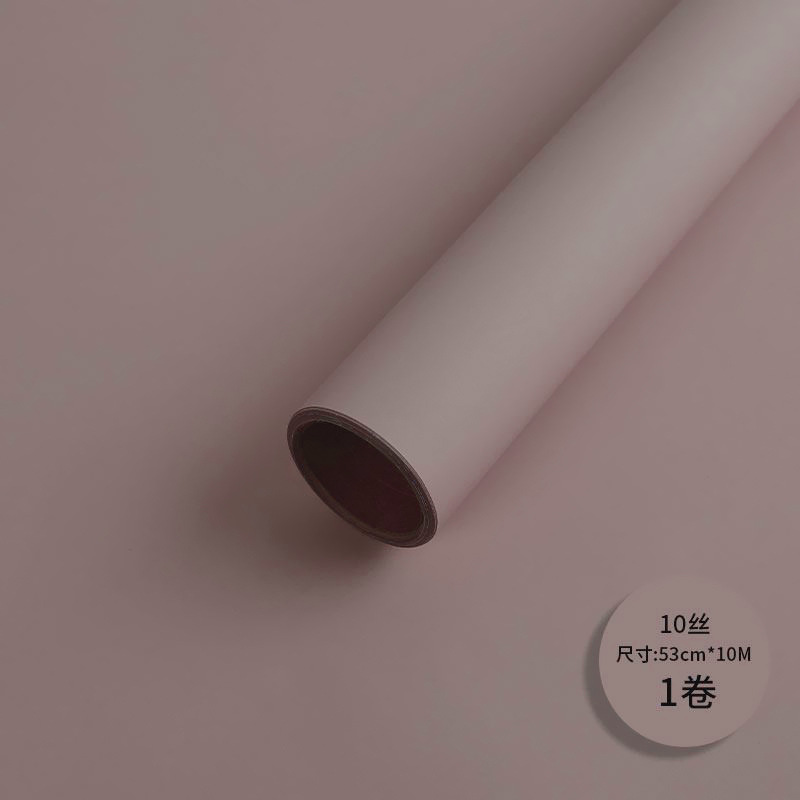 Red popular 10 seda coreana papel de estilo amor mate niebla papel esmaltado espesado impermeable duro florista de papel de envoltura