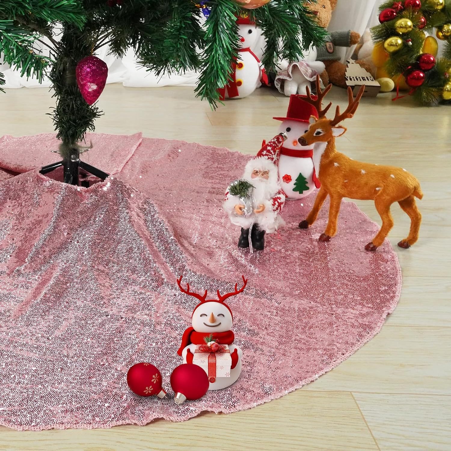 세퀸 로즈 골드