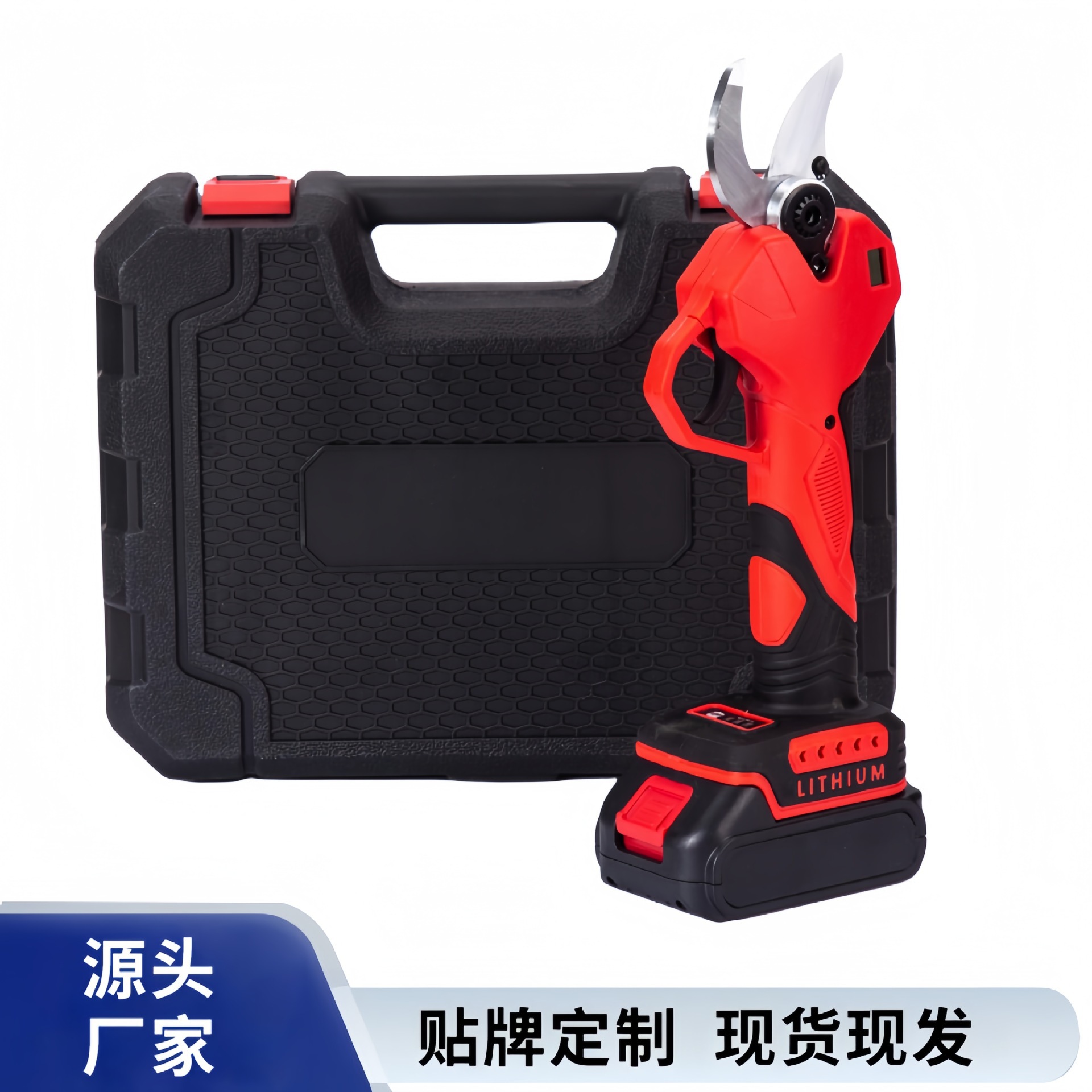 Nuevas tijeras de podar recargables de jardinería tijeras de podar eléctricas de jardín tijeras eléctricas de litio de mano