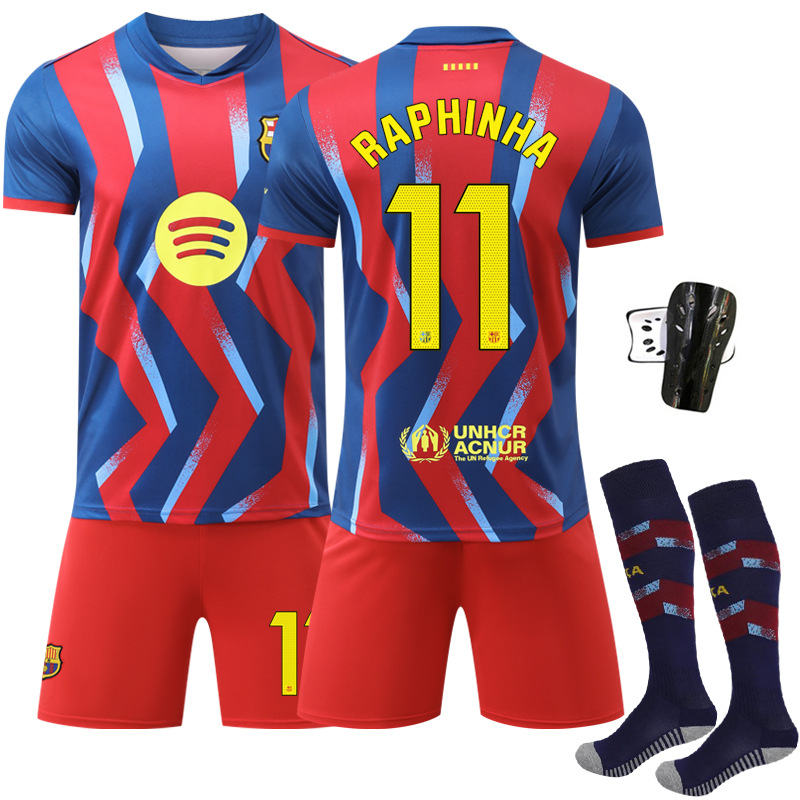 Conjunto de Uniforme de Fútbol N° 10 de Poliéster para Deporte y Fútbol
