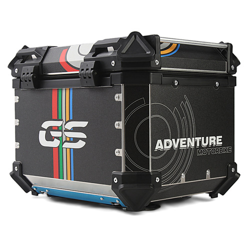 45L sticker motorcycle aluminum alloy quick-release tail box scooter storage box No. 9 electric vehicle backup storage box