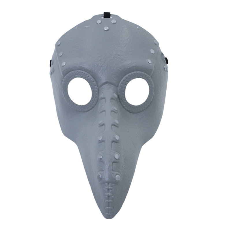 Ventas transfronterizas máscaras de plaga máscaras de médicos Halloween cos espectáculo de escenario props máscaras de pico de pájaro aterradores