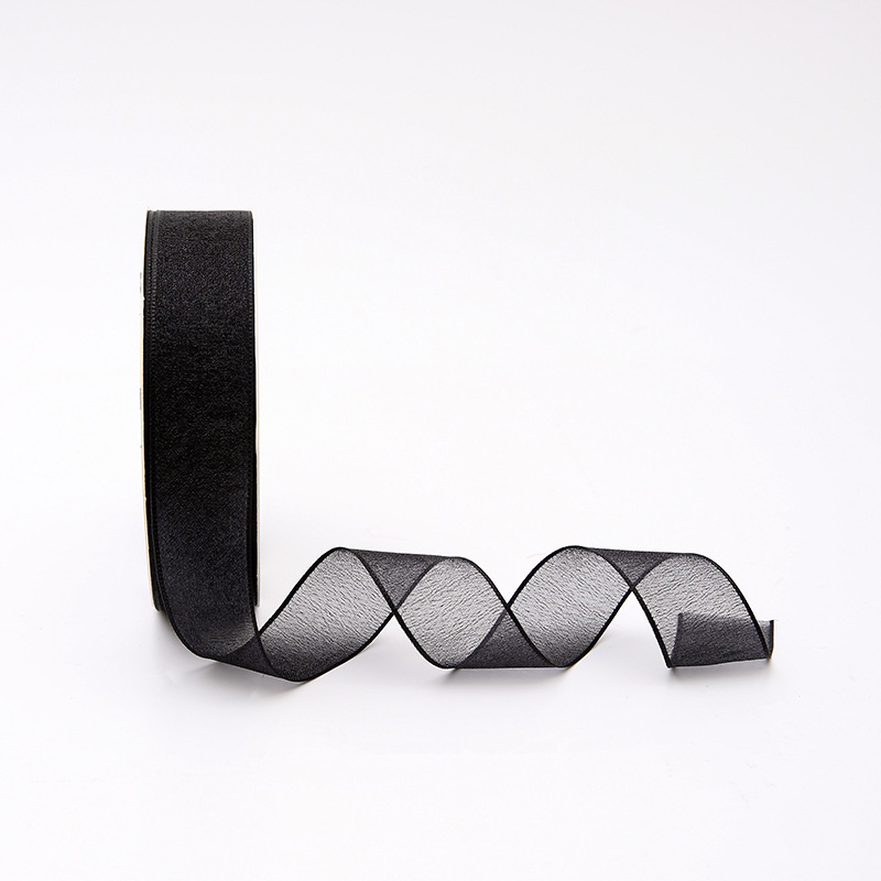 Hielo y nieve cinta de hilo flor de regalo embalaje cinta ramo cinta cinta horneado cinta de hilo de cola de pescado caja de regalo material decorativo