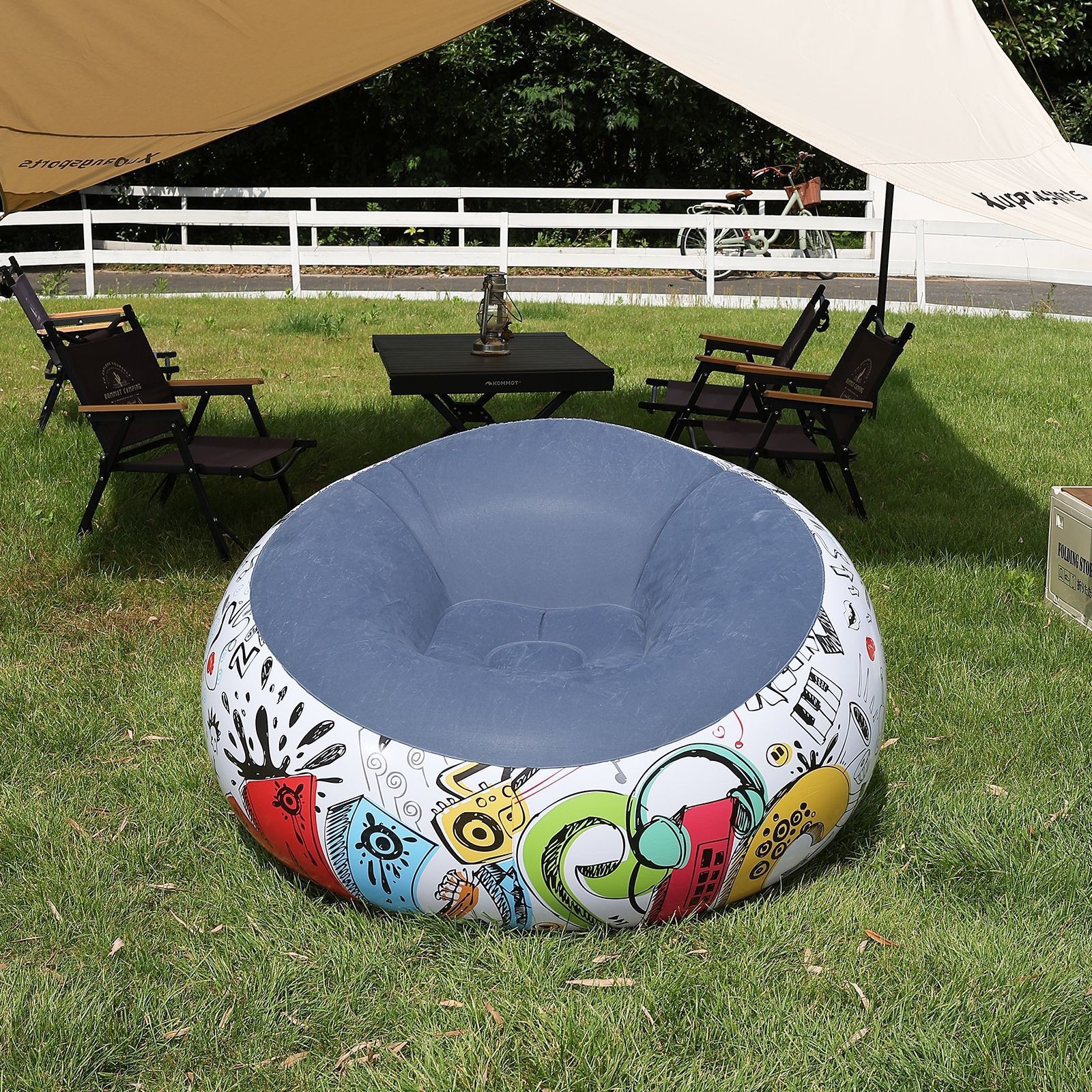 涂鸦球形沙发11