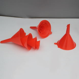 Four-in-one car funnel motorcycle refueling funnel gasoline engine Youran 4-piece plastic funnel wholesale