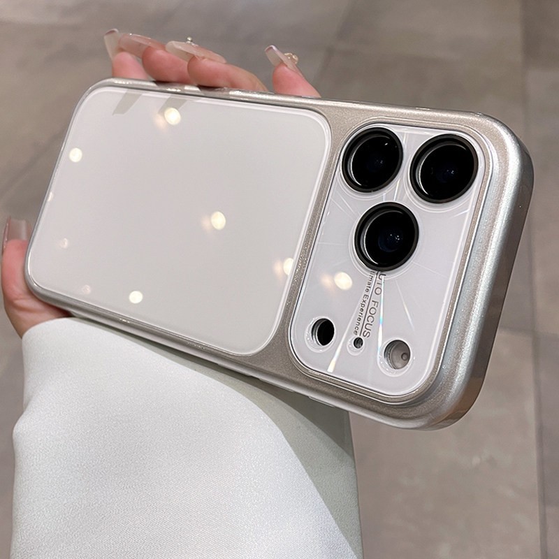 Ultrasound Aurora gran ventana película de lente para Apple17promax caso de teléfono iPhone16 todo incluido caso a prueba de caídas
