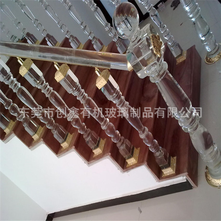 加力亚拉手,PMMA拉手,雅克力楼梯立柱,有机玻璃扶手,亚克力饰品