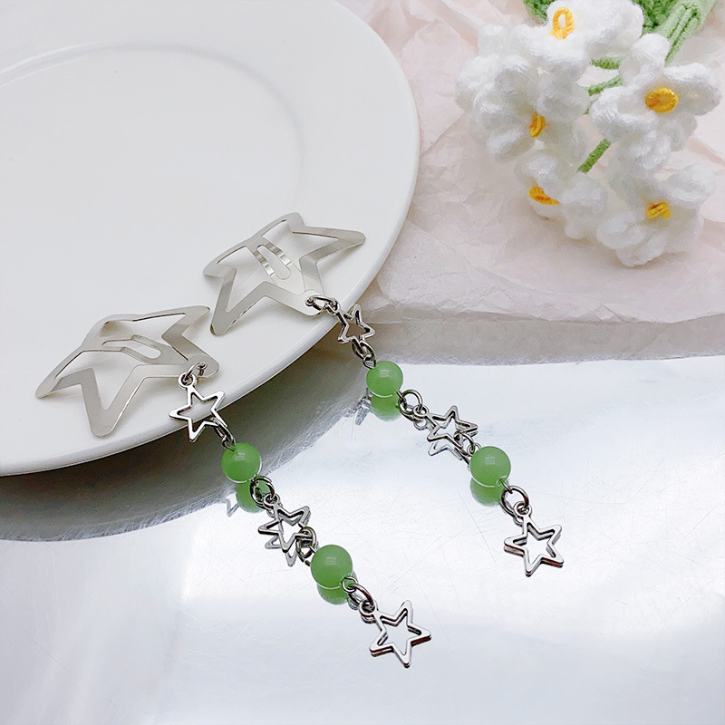 Women's Star IG Style Y2K Alloy Charm Hair Clips display picture 9