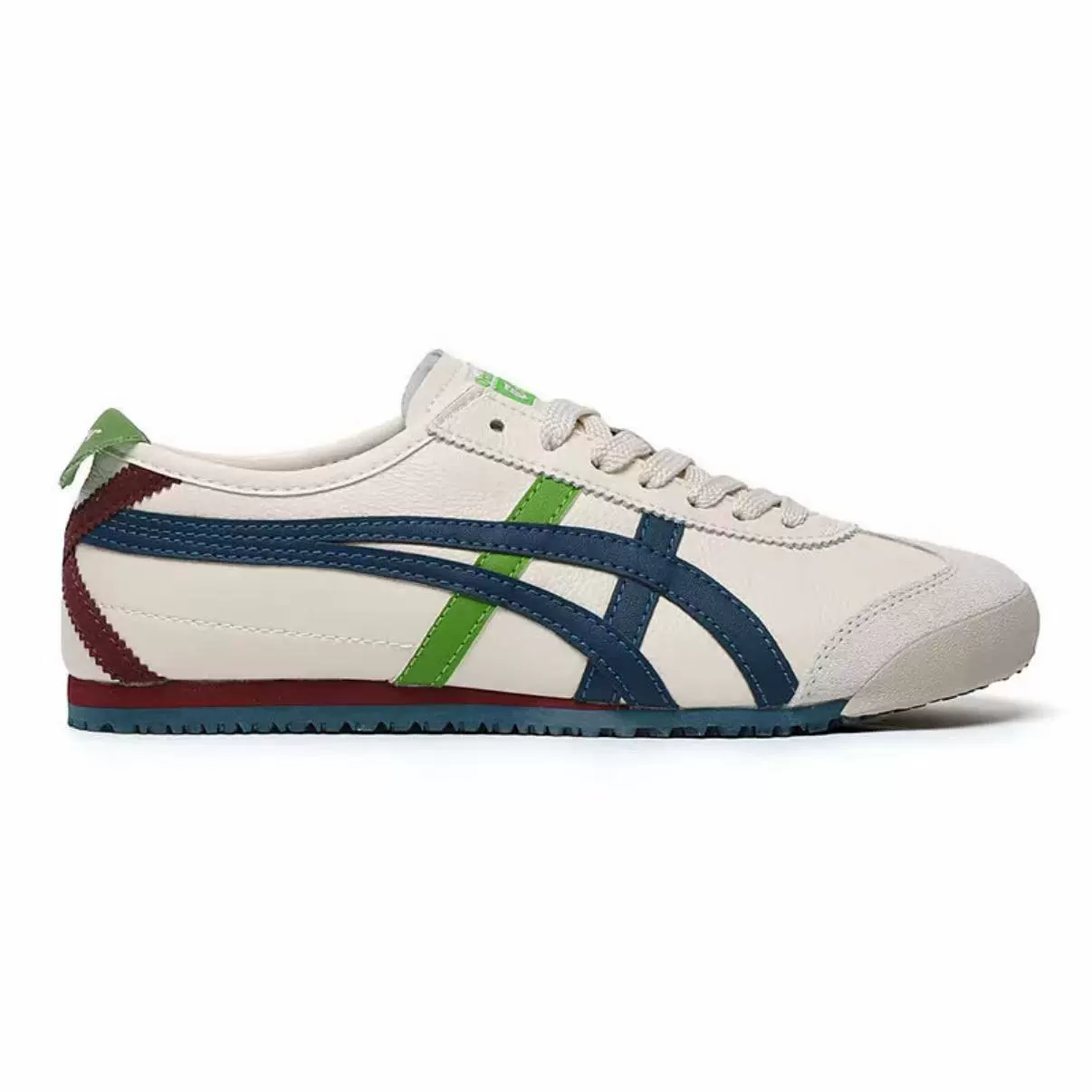 Onitsuka Tiger — фирменные кеды, мужские и женские, челночный стиль, ленивые кеды в белом (Forrest Gump)