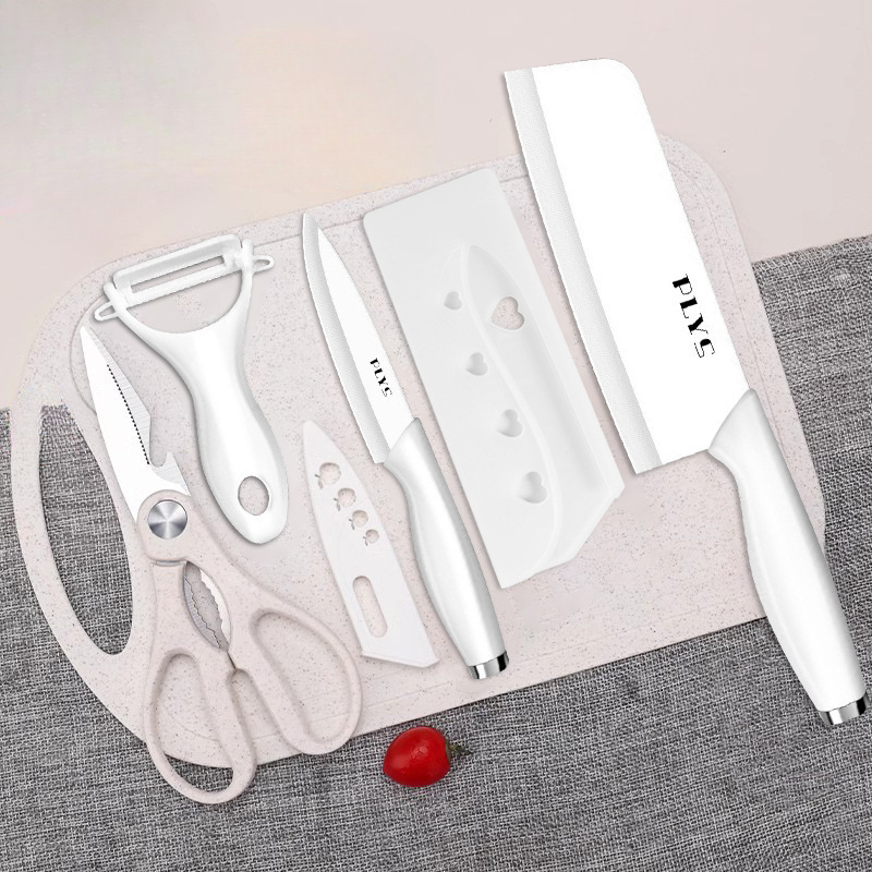 Kit completo de cocina combinado para bebés y niños 2 - en - 1 cuchillo de cocina cuchillo de mesa de cocina cuchillo de cerámica para bebés image 9