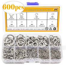 600pcs304���P䓏��ɉ|Ȧ���b2M3M4M5M6M8M10M12���ԉ|Ȧ���ɉ|Ƭ