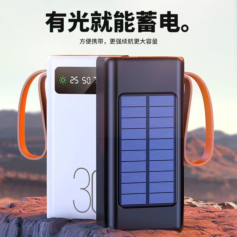 Cargador Portátil Solar de 10000 mAh para Exteriores