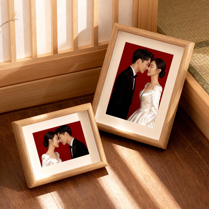 Hippocampus Wedding Registration Photo Frame Display Stand Five 6inch Seven 8inch 10inch A4 Wedding Photo Anniversary Photo Frame