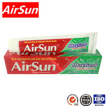 愛尚/AirSun牙膏清新口氣牙齒牙膏清潔口腔護理牙膏120g廠家批發