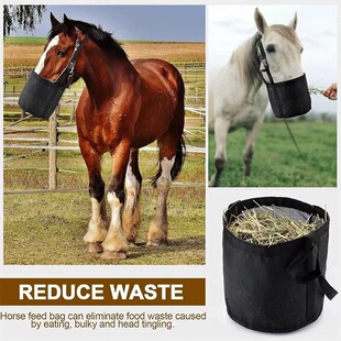 �������͸��� �R��ϴ� ��ҧιʳ�� �R��B����Horse feed bag