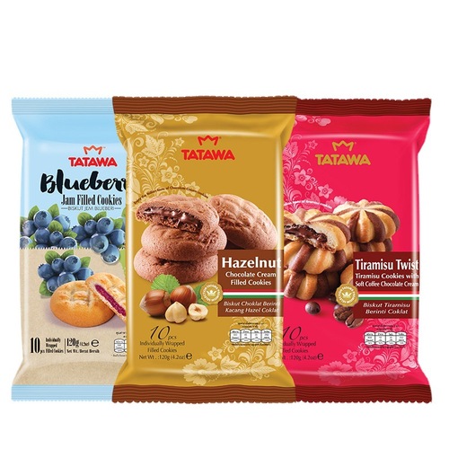 TATAWA cookies, Malaysia imported, snack food, wholesale 120g