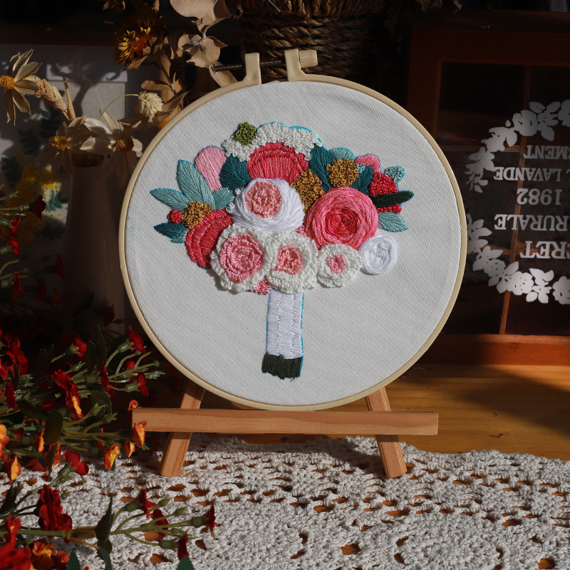 Suzi bordado original-Nuevo bordado DIY punto de cruz hecha a mano paquete de material de tela conjunto fabricante creativo en Stock Nuevo