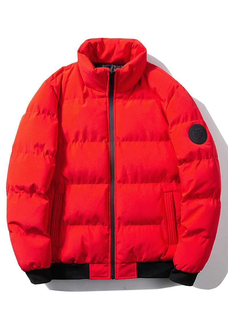 Men's Winter Cotton Jacket Thick Warm Loose Trendy Coat_voghion.com