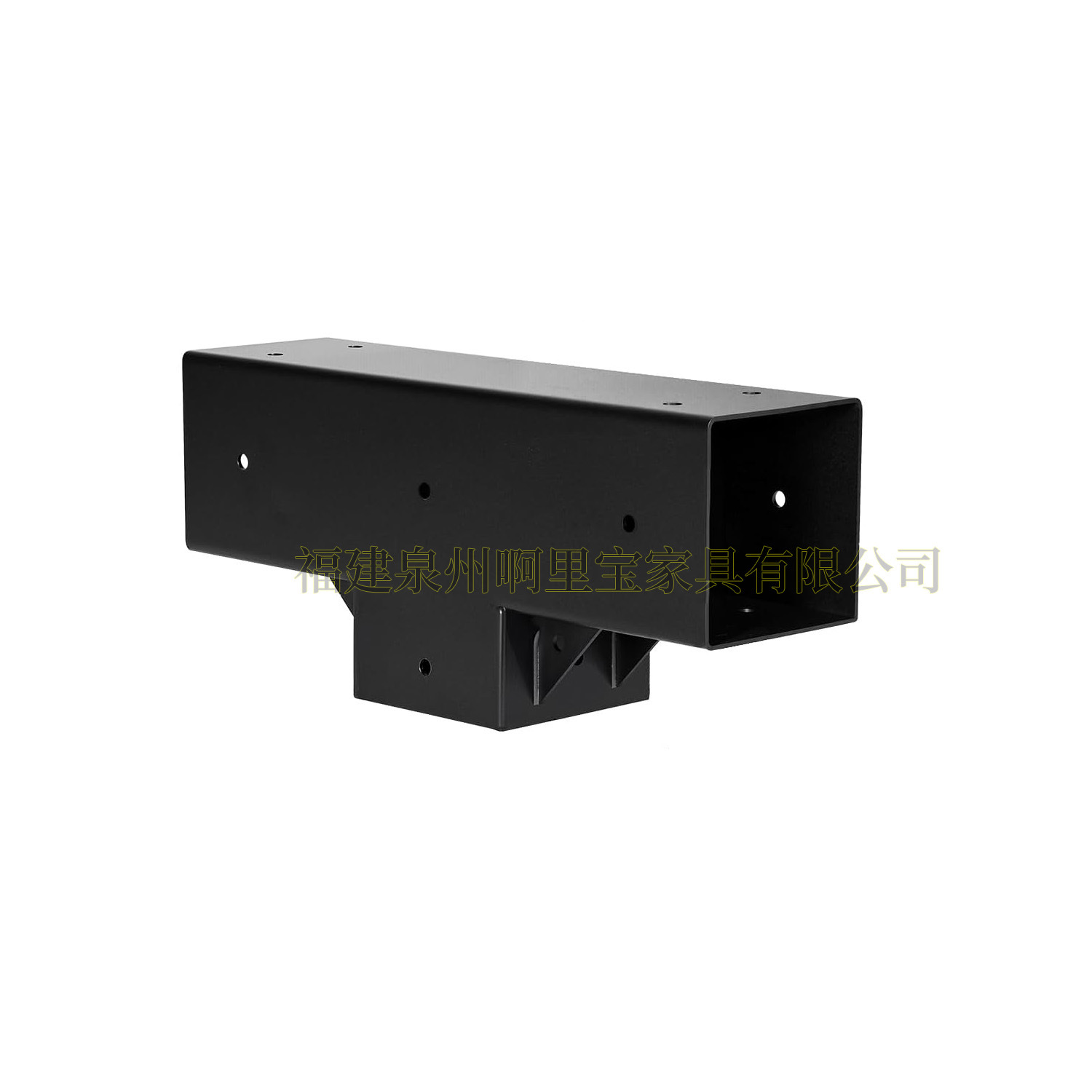 Soporte de Esquina en T para Vigas 4x4 de Metal, Conector de 3 Vías, para Postes de Madera image 7