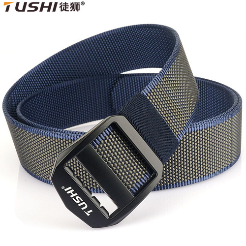 TUSHI tactical nylon Japanese buckle canvas belt outdoor leisure multi-functional belt fabric belt manufacturer