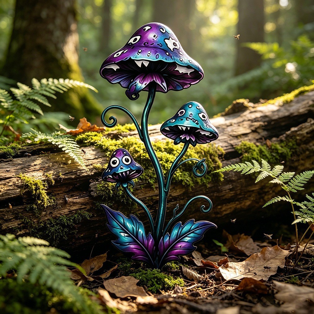 Cross-border new style Gothic fantasy plant garden decorative ground…