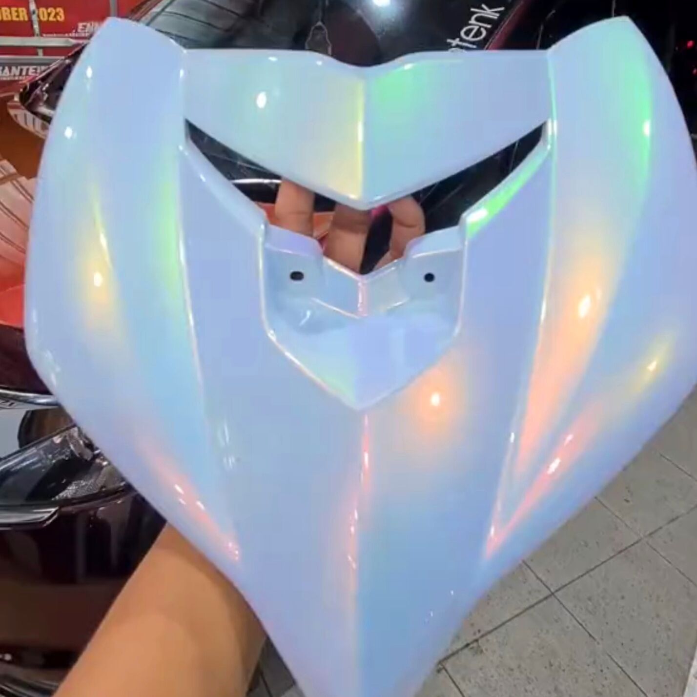 批发幻彩极光白光学变色龙粉工艺品滴胶汽车喷涂用霓虹变色龙粉1g