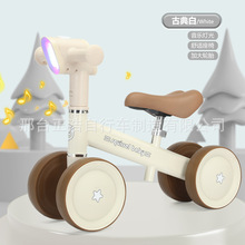 儿童四轮滑行车1-3岁宝宝滑步车小孩学步车溜溜车玩具大白形象