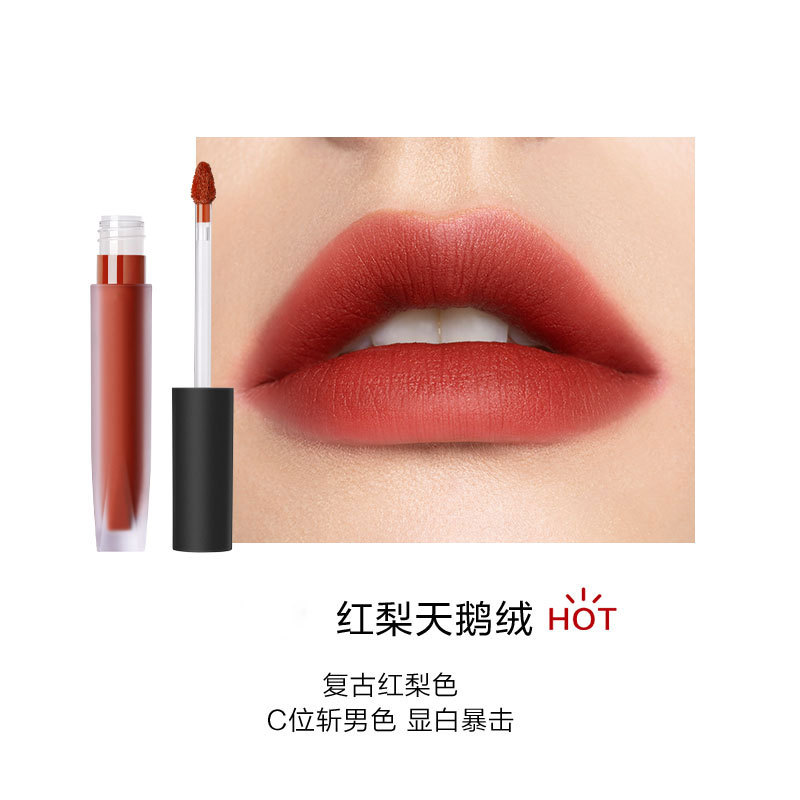 翠黛工厂天鹅绒唇釉莫奈红丝绒金丝绒口红女雾面贴牌加工定制oem