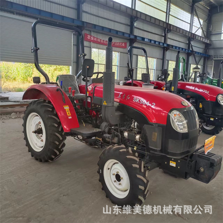 国三现货东方红504农用拖拉机 四驱耕地犁地机 强压多路阀