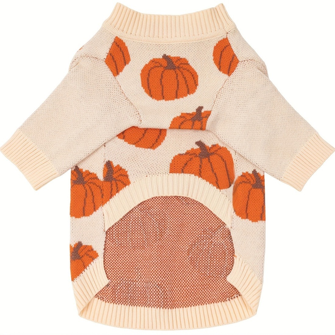 Pull imprimé citrouille pour chien, automne et hiver, bouledogue français, pull pour chien de petite et moyenne taille, vêtements chauds et mignons pour animaux de compagnie
