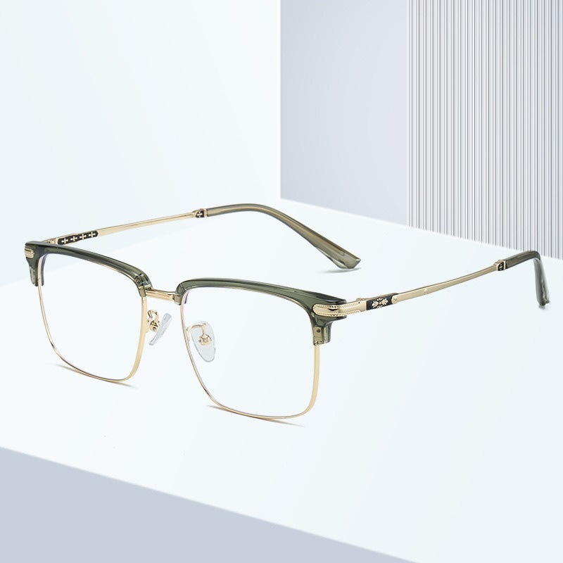 Gfas de miopía de moda simples comerciales frescas anti-luz azul gafas retrógradas de alta definición para proteger los ojos con gafas de grado