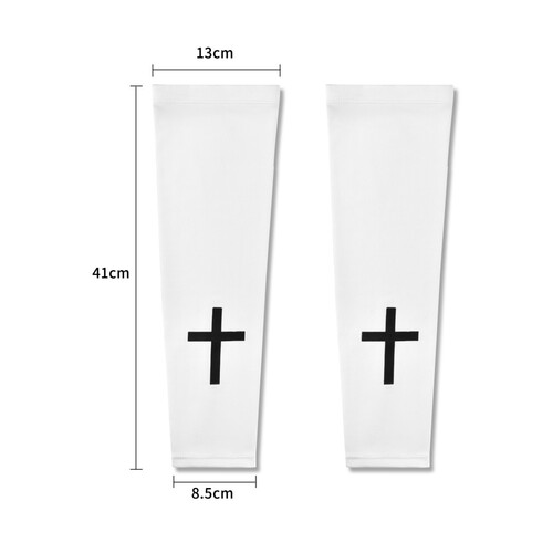 Summer cross-border ice sleeve sun protection for women driving sunshade ice silk sleeves for men's arms cycling sleeves football arm guards