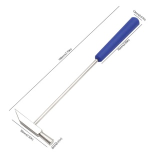 Metal mini hammer double-headed watch repair hammer rubber metal soft and hard dual-purpose hammer handmade DIY multi-specification hammer