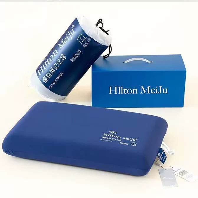 Подушка Hilton Mercure Deep Sleep Pro с эффектом медленного возвращения и памятью формы для улучшения сна, защита шеи, одиночная подушка, сердцевина подушки, подарок