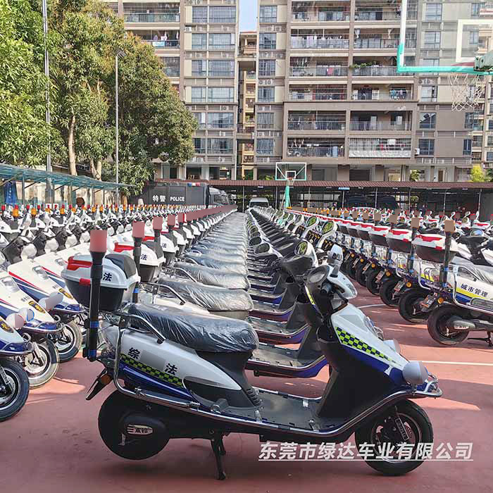 72v Electric Two-wheeled Patrol Car 2-wheeled Security Patrol Electric Motorcycle (72v Ruijie Extension)