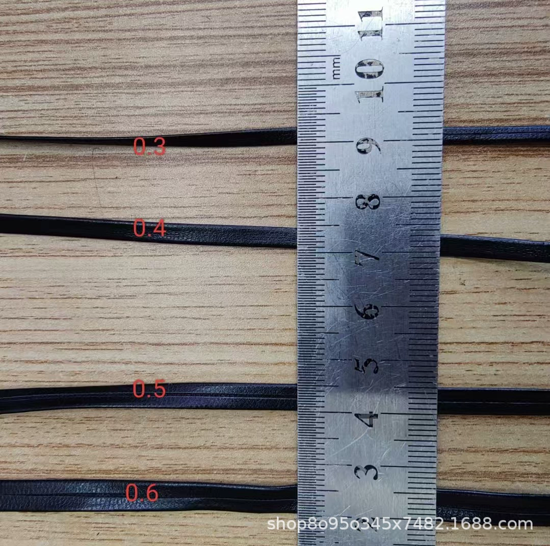 Прямые кожаные аксессуары CUHK с различными спецификациями декоративные поставки из первых рук бразильская кожа DIY 40% скидка кожаный шнур