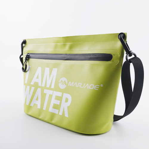 Waterproof clutch bag, zipper storage bag, shoulder waterproof swimming bag, outdoor travel carry-on small bag, toiletry bag
