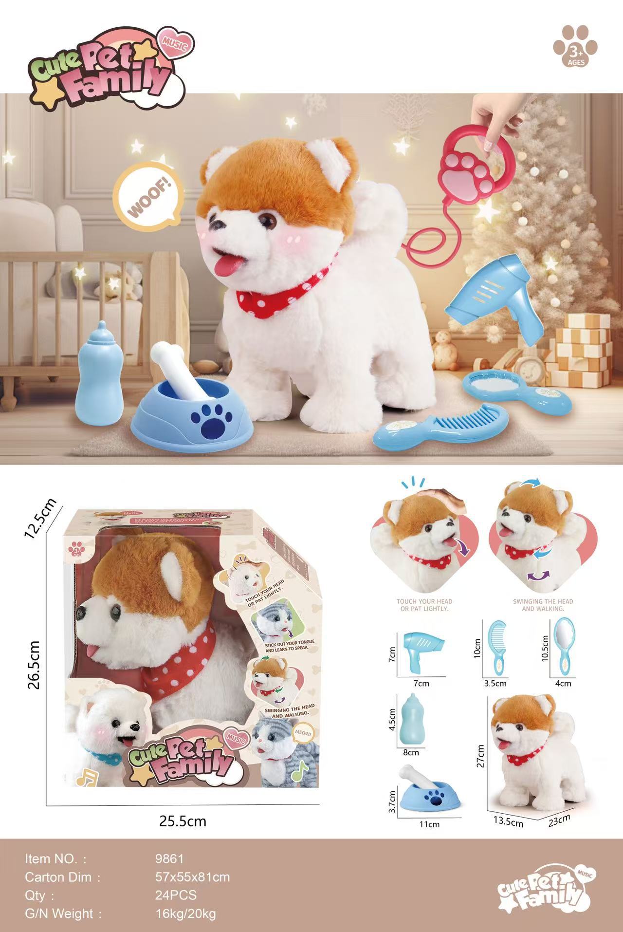 Juguetes de peluche eléctricos para niños, mascotas de simulación se llamarán conejos dorados, juguetes de chicas, regalos al por mayor