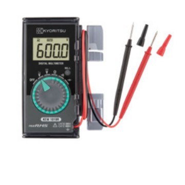 日本共立KEW1019R数字卡片万用表薄款大屏口袋真有效值新品包邮