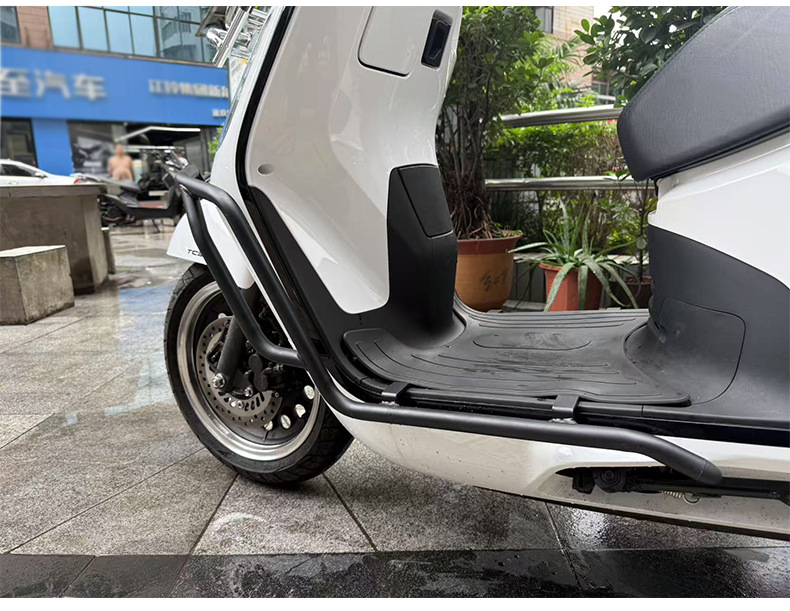Suitable for Xindazhou Honda Ns150La Bumper Anti-Fall and Anti-Collision Exhaust Guard Bar Backrest Front Shelf Tail Rack