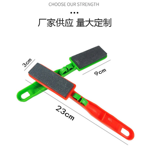 Portable stall exhibition product Jade Province knife sharpener large size with edge-opening feature knife sharpener knife stone